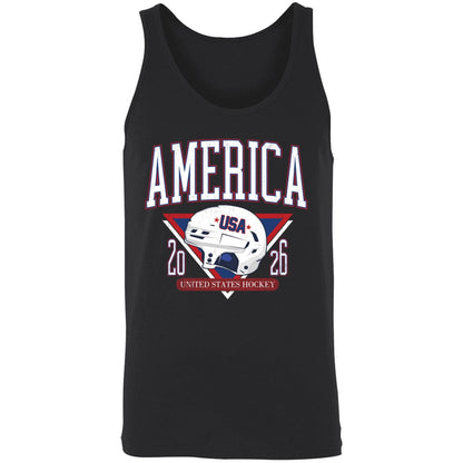 America United States Hockey Helmet Usa 2026 Shirt