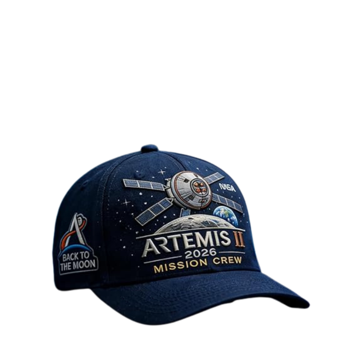 Artemis II Lunar Mission Commemorative Back To The Moon Hat