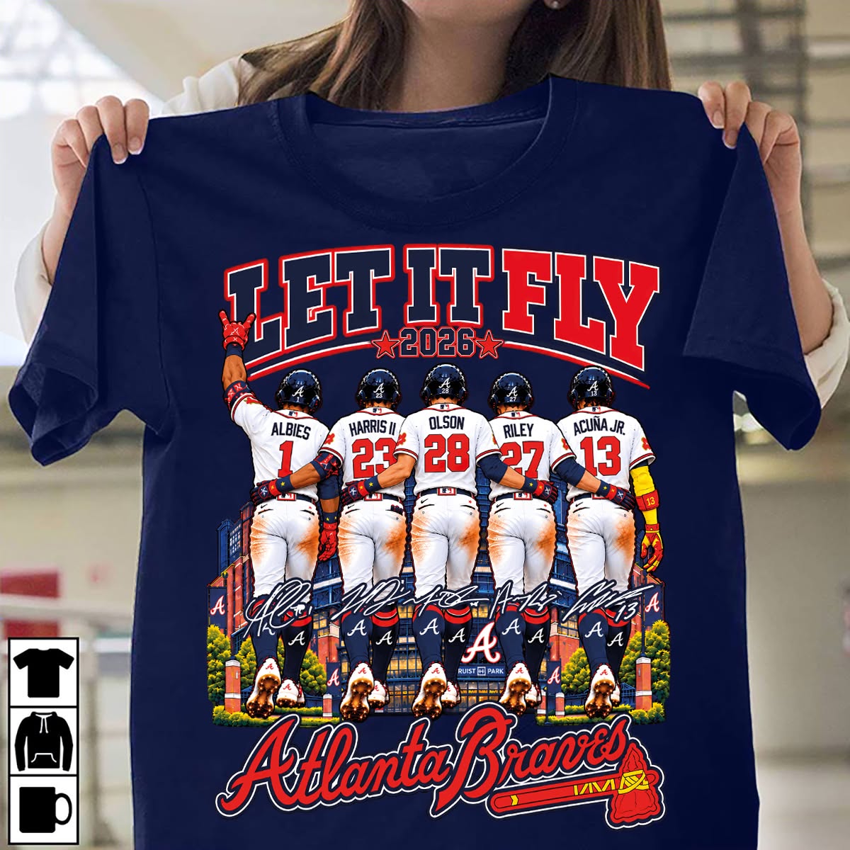 Atlanta Braves Let It Fly 2026 Shirt