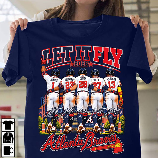 Atlanta Braves Let It Fly 2026 Shirt