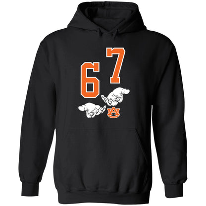 Auburn Tigers Iron Bowl 6 7 Hands Shirt