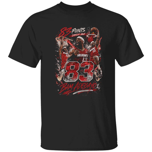 Bam Adebayo 83 Points Career High Shirt