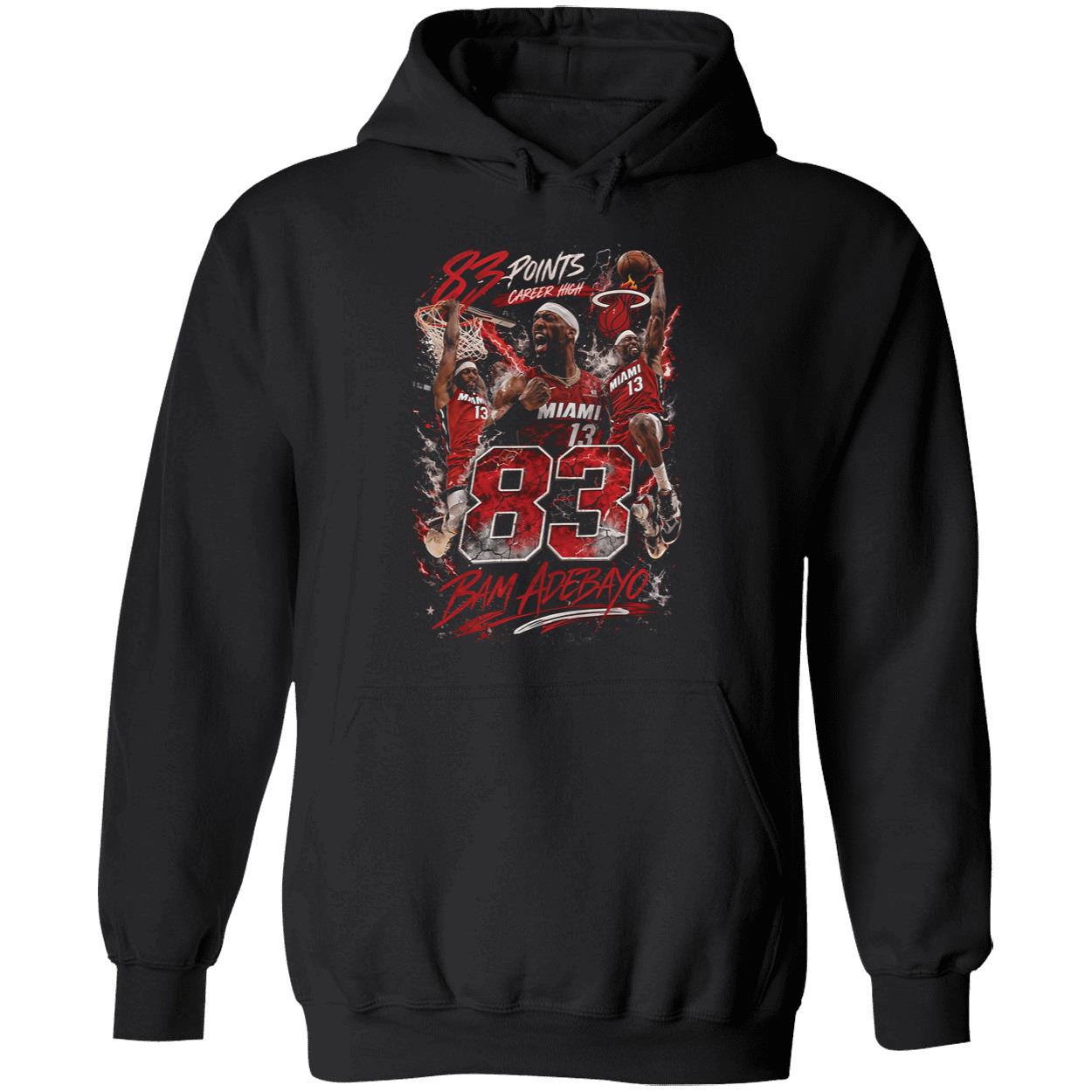 Bam Adebayo 83 Points Career High Shirt