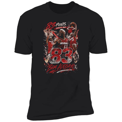 Bam Adebayo 83 Points Career High Shirt