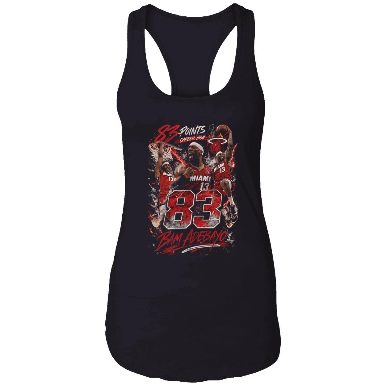 Bam Adebayo 83 Points Career High Shirt