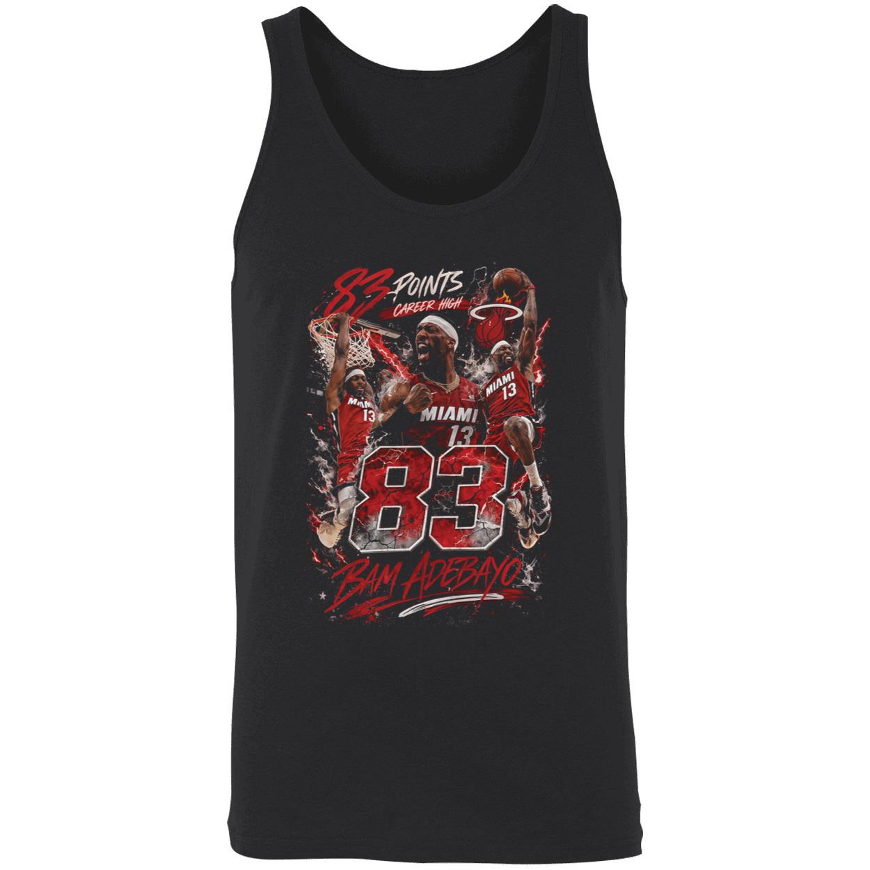 Bam Adebayo 83 Points Career High Shirt