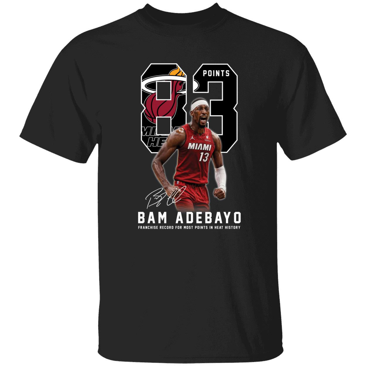 Bam Adebayo 83 Points Shirt