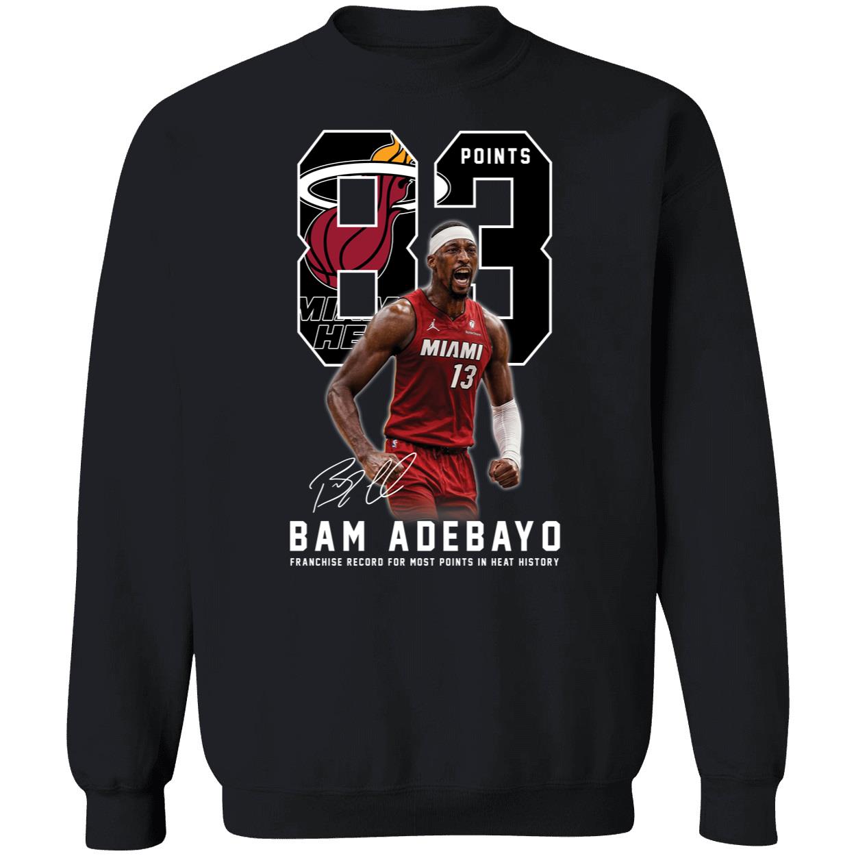 Bam Adebayo 83 Points Shirt