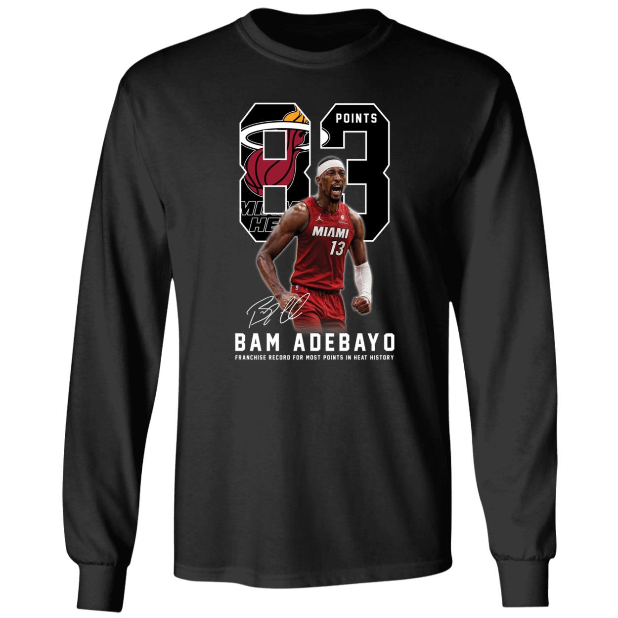 Bam Adebayo 83 Points Shirt
