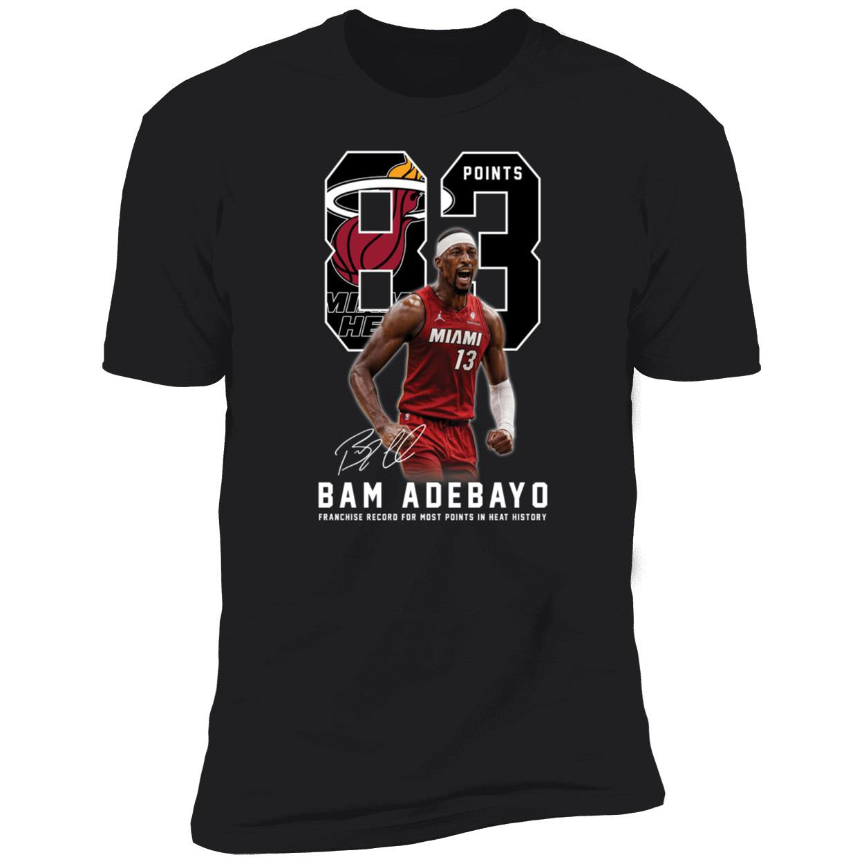 Bam Adebayo 83 Points Shirt