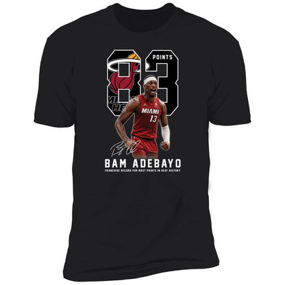 Bam Adebayo 83 Points Shirt