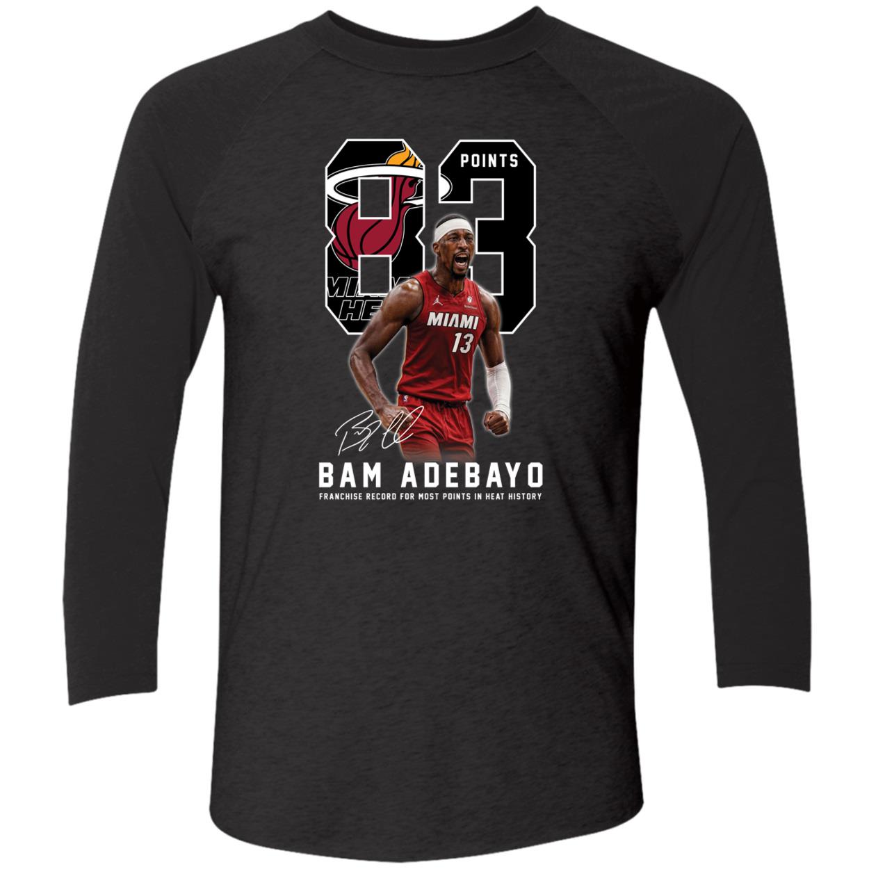 Bam Adebayo 83 Points Shirt
