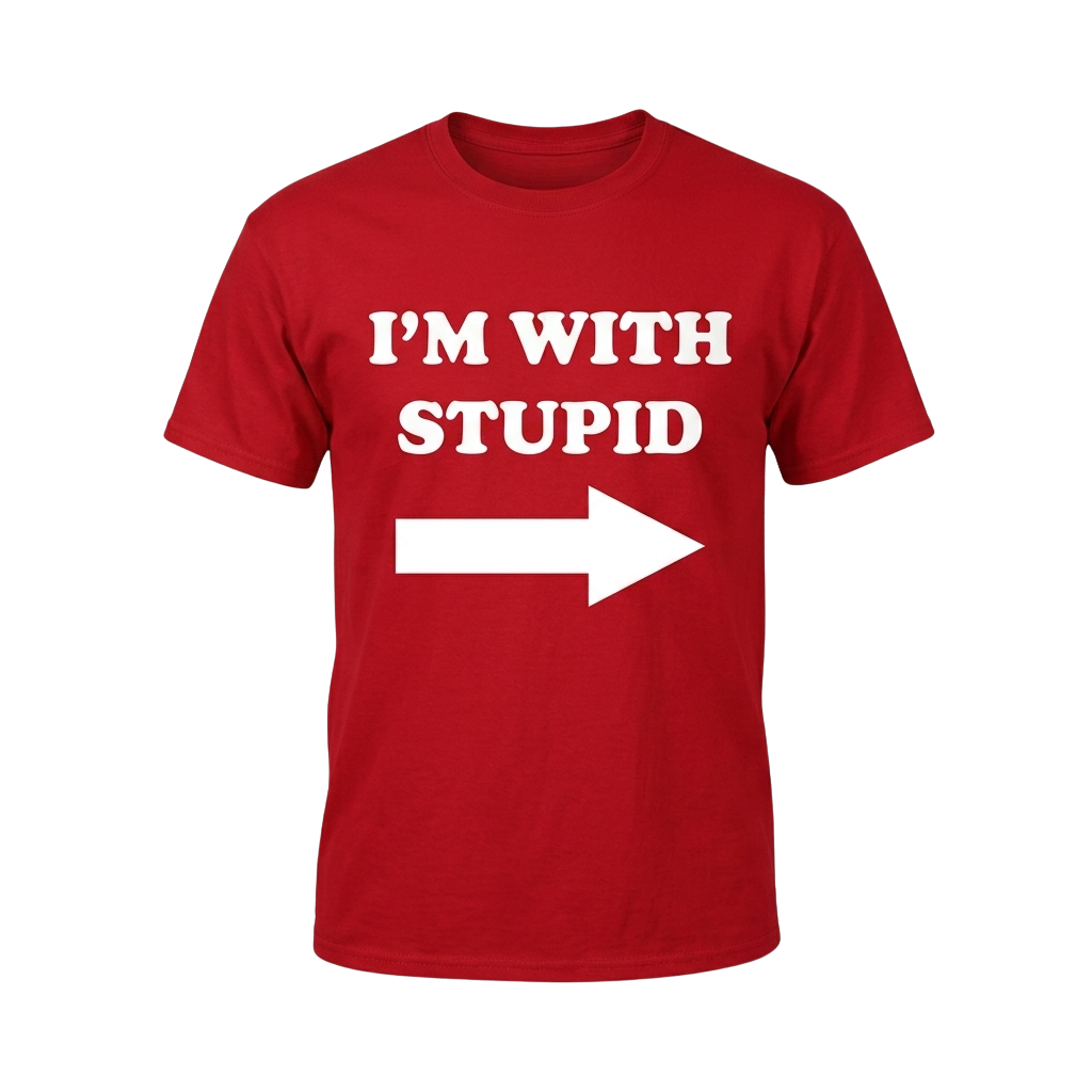 Ben Affleck I'm With Stupid Shirt