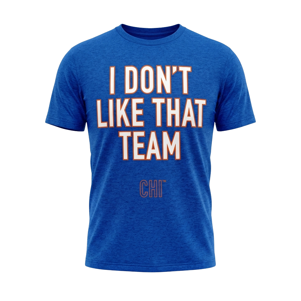 Ben Johnson I Don't Like That Team Shirt