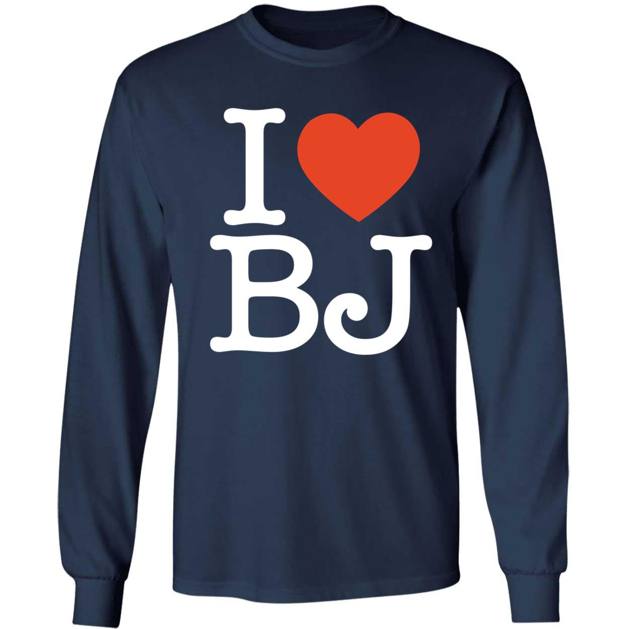 Ben Johnson I Love BJ Long Sleeve Shirt