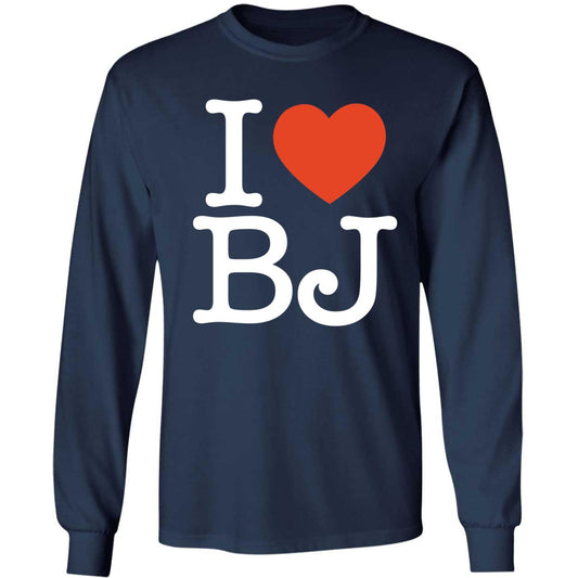 Ben Johnson I Love BJ Long Sleeve Shirt