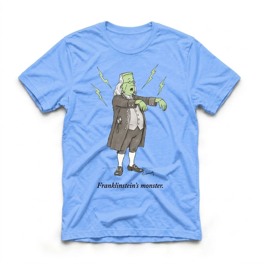 Benjamin Franklin Franklinstein's Monster Shirt