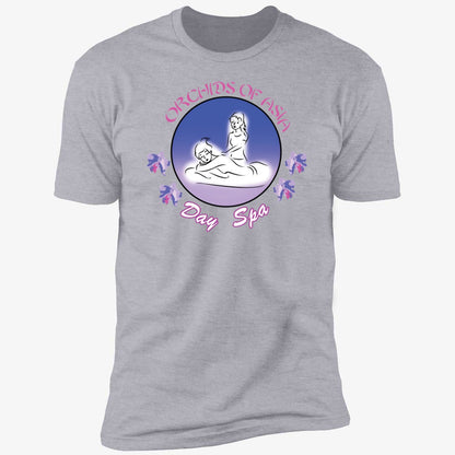 Bill Belichick's Girlfriend Wears Orchids of Asia Day Spa Shirt