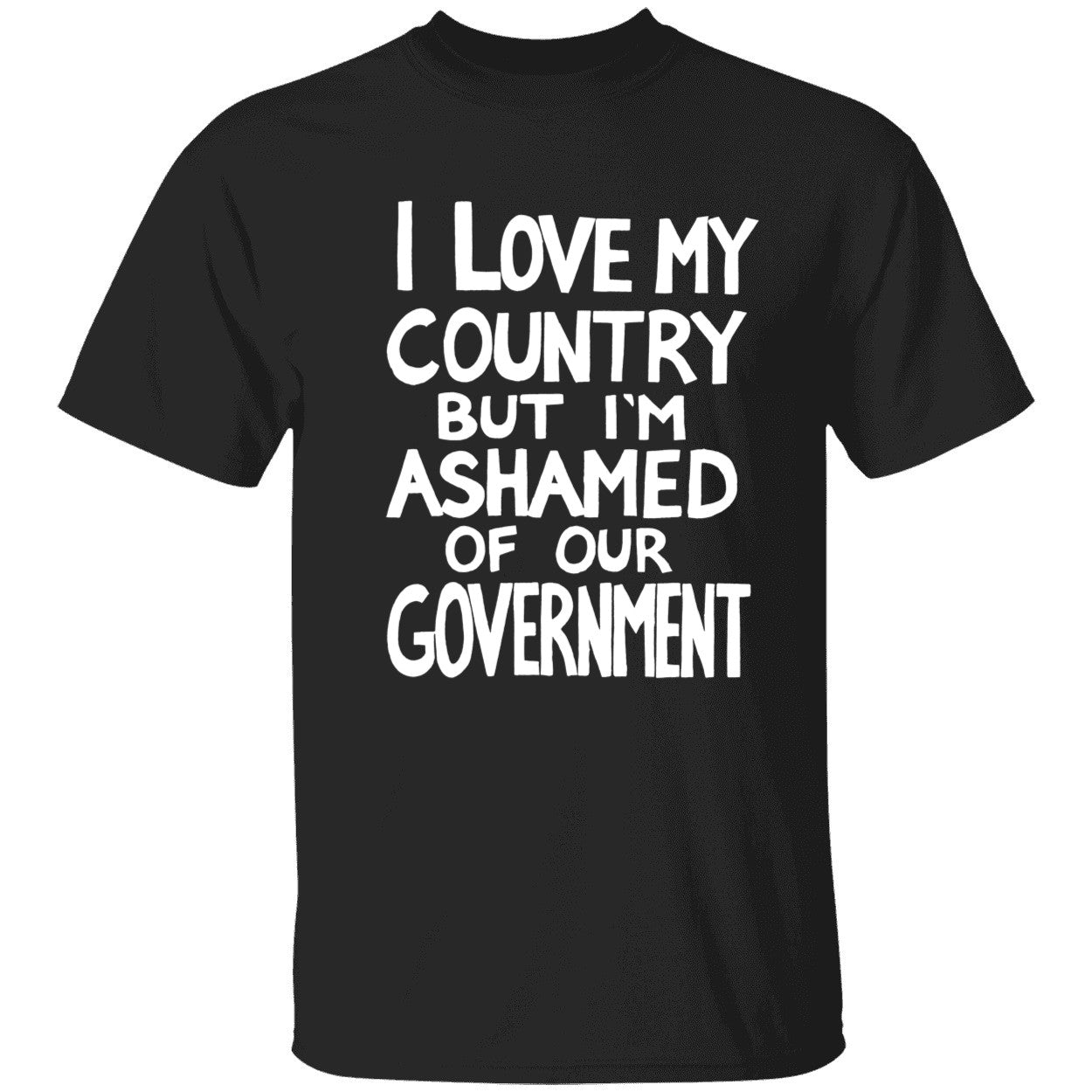 Billie Eilish I Love My Country But I'm Ashamed Of Our Government Shirt