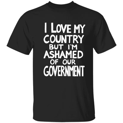 Billie Eilish I Love My Country But I'm Ashamed Of Our Government Shirt