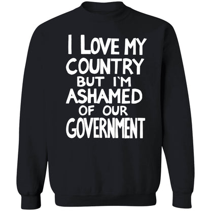 Billie Eilish I Love My Country But I'm Ashamed Of Our Government Shirt