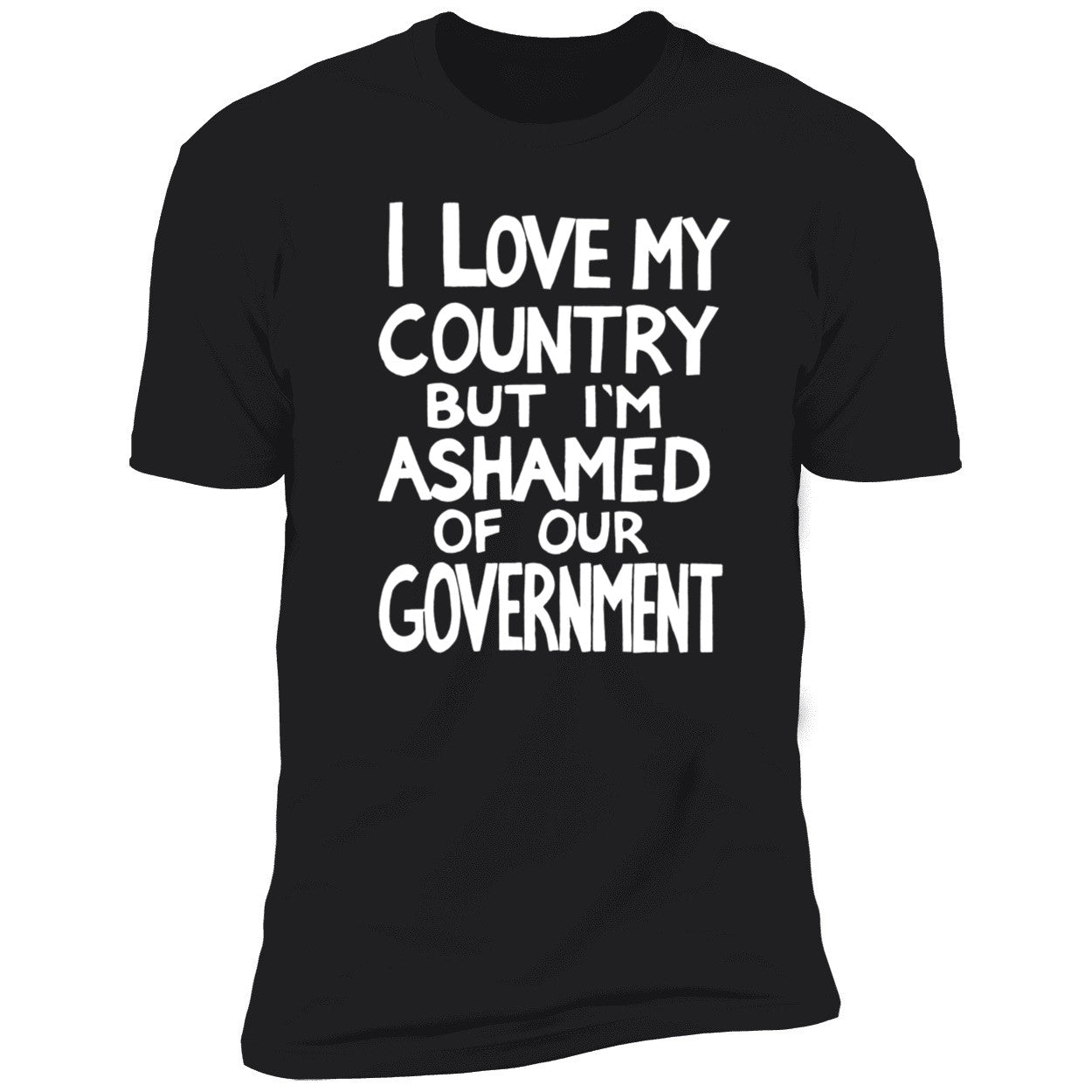 Billie Eilish I Love My Country But I'm Ashamed Of Our Government Shirt