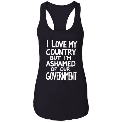 Billie Eilish I Love My Country But I'm Ashamed Of Our Government Shirt