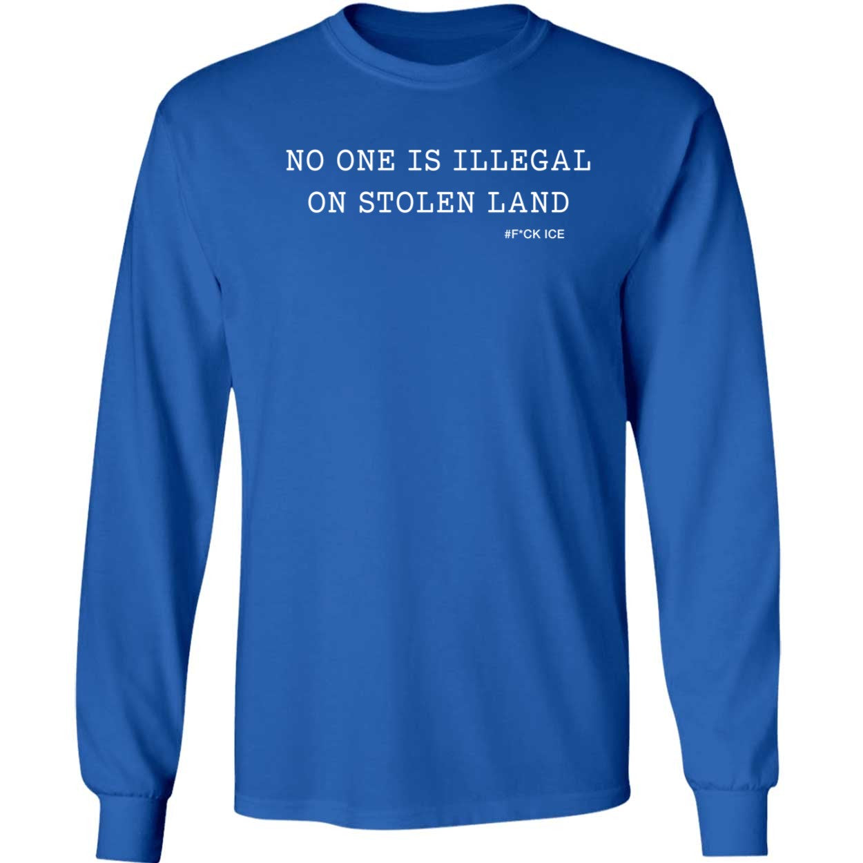 Billie Eilish No One Is Illegal On Stolen Land Shirt