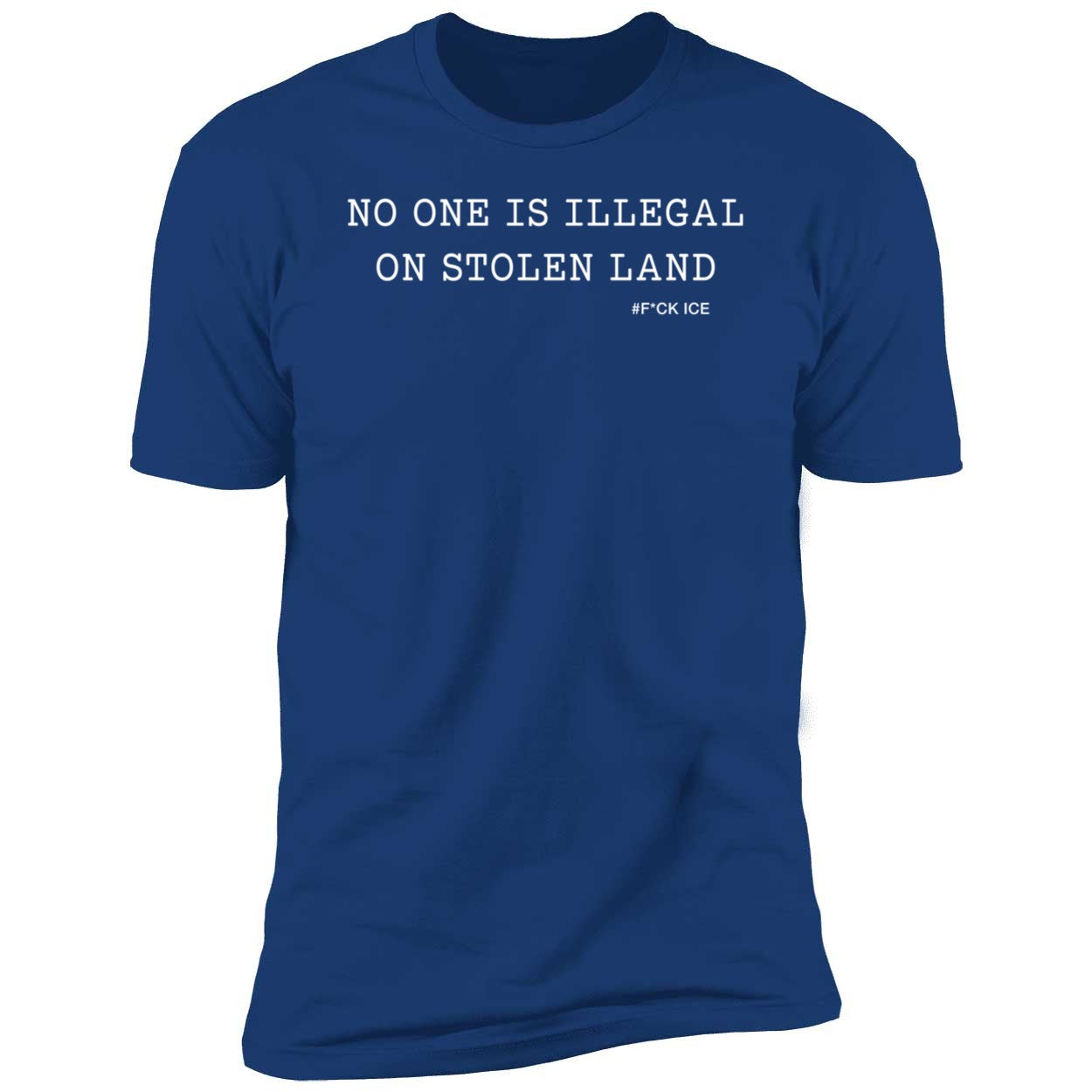 Billie Eilish No One Is Illegal On Stolen Land Shirt