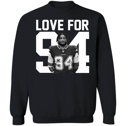 Brandon Aubrey Love For Marshawn Kneeland Sweatshirt