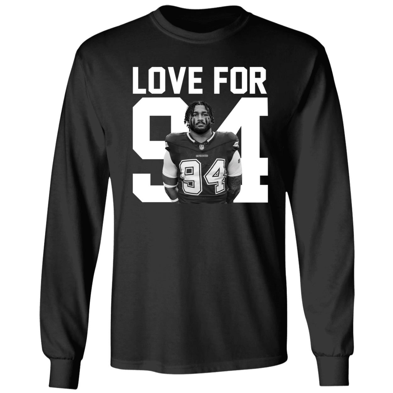 Brandon Aubrey Love For Marshawn Kneeland Long Sleeve Shirt