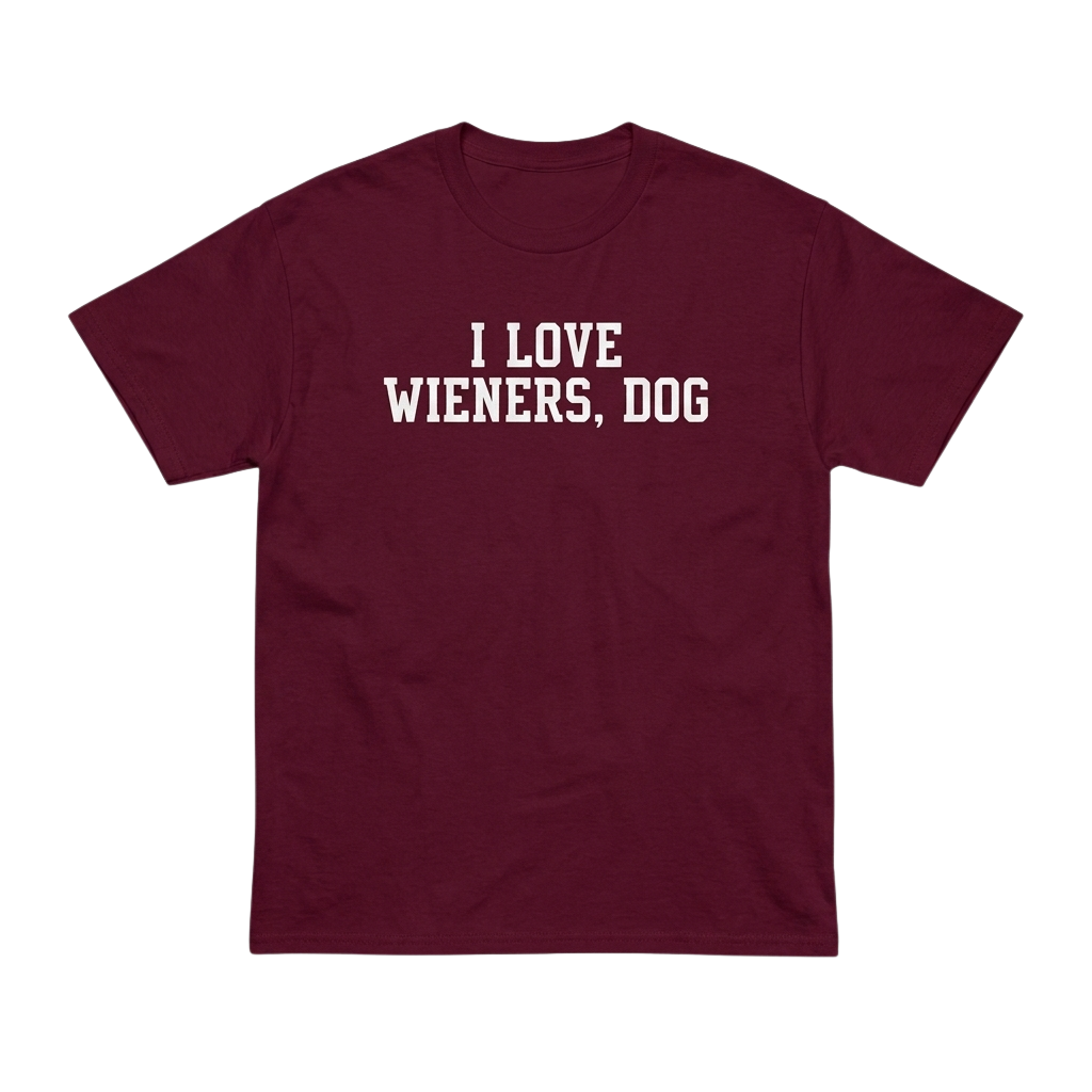 Brandon Walker I Love Wieners Dog Shirt