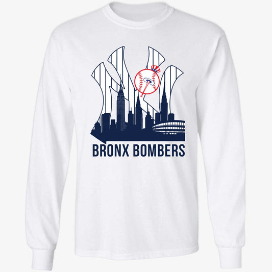 Bronx Bombers NY Yankees Long Sleeve Shirt