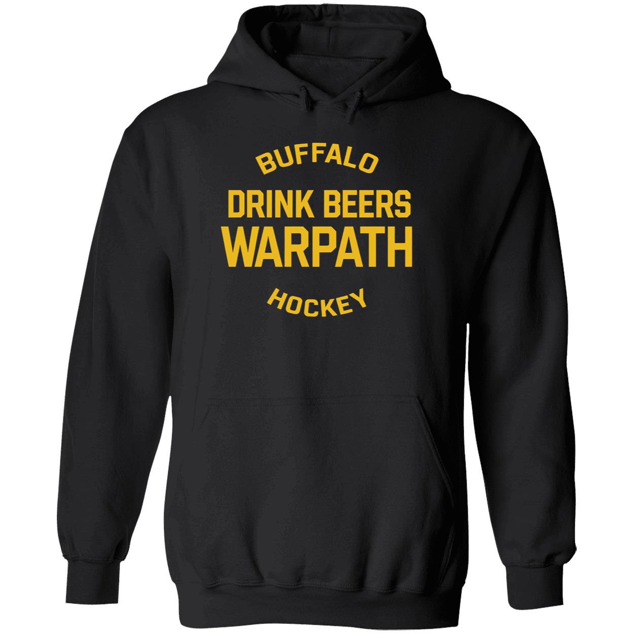 Buffalo Drink Beers Warpath Hockey Shirt