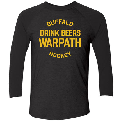 Buffalo Drink Beers Warpath Hockey Shirt