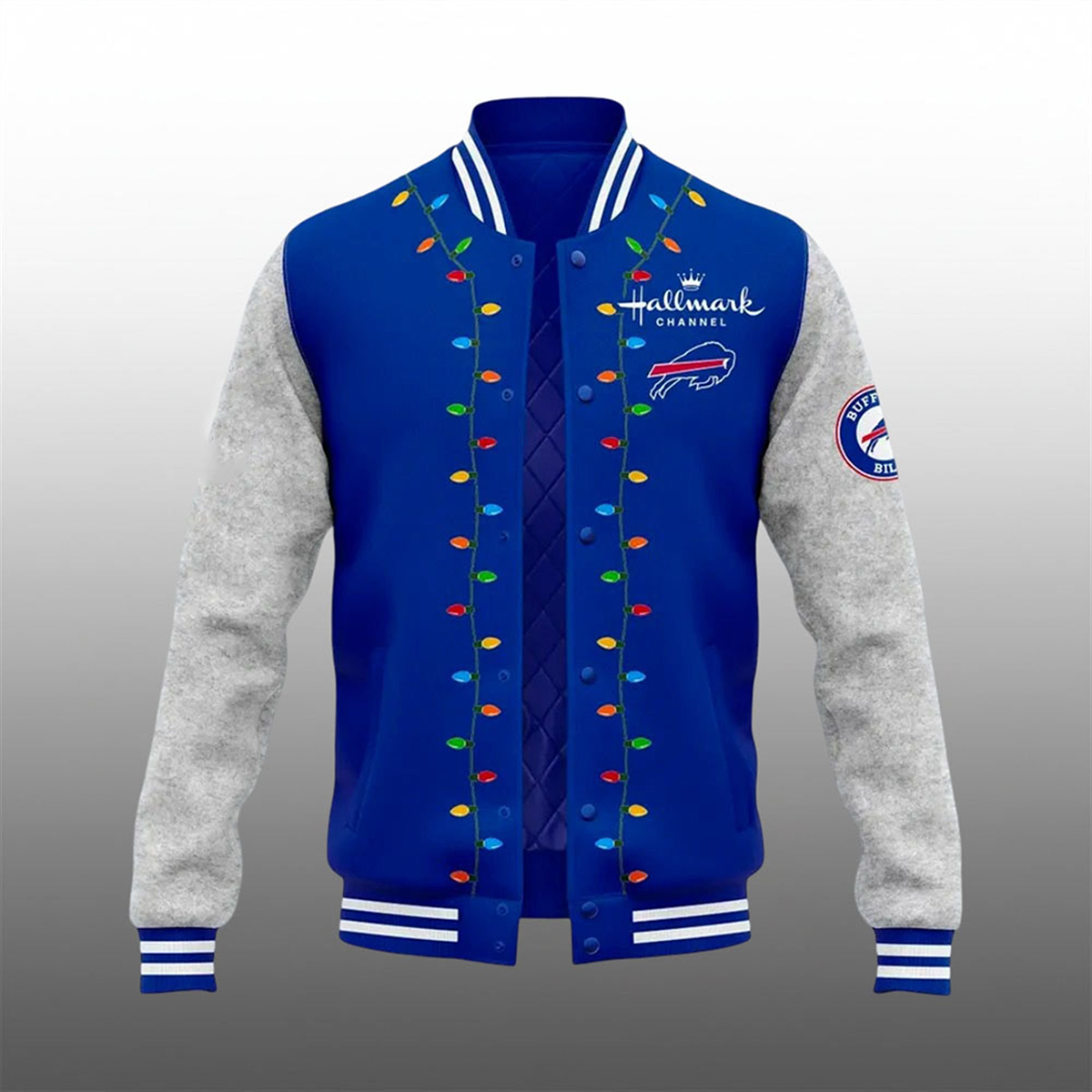 Buffalo Bills Holiday Touchdown Christmas 2025 Jacket