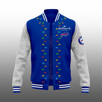 Buffalo Bills Holiday Touchdown Christmas 2025 Jacket