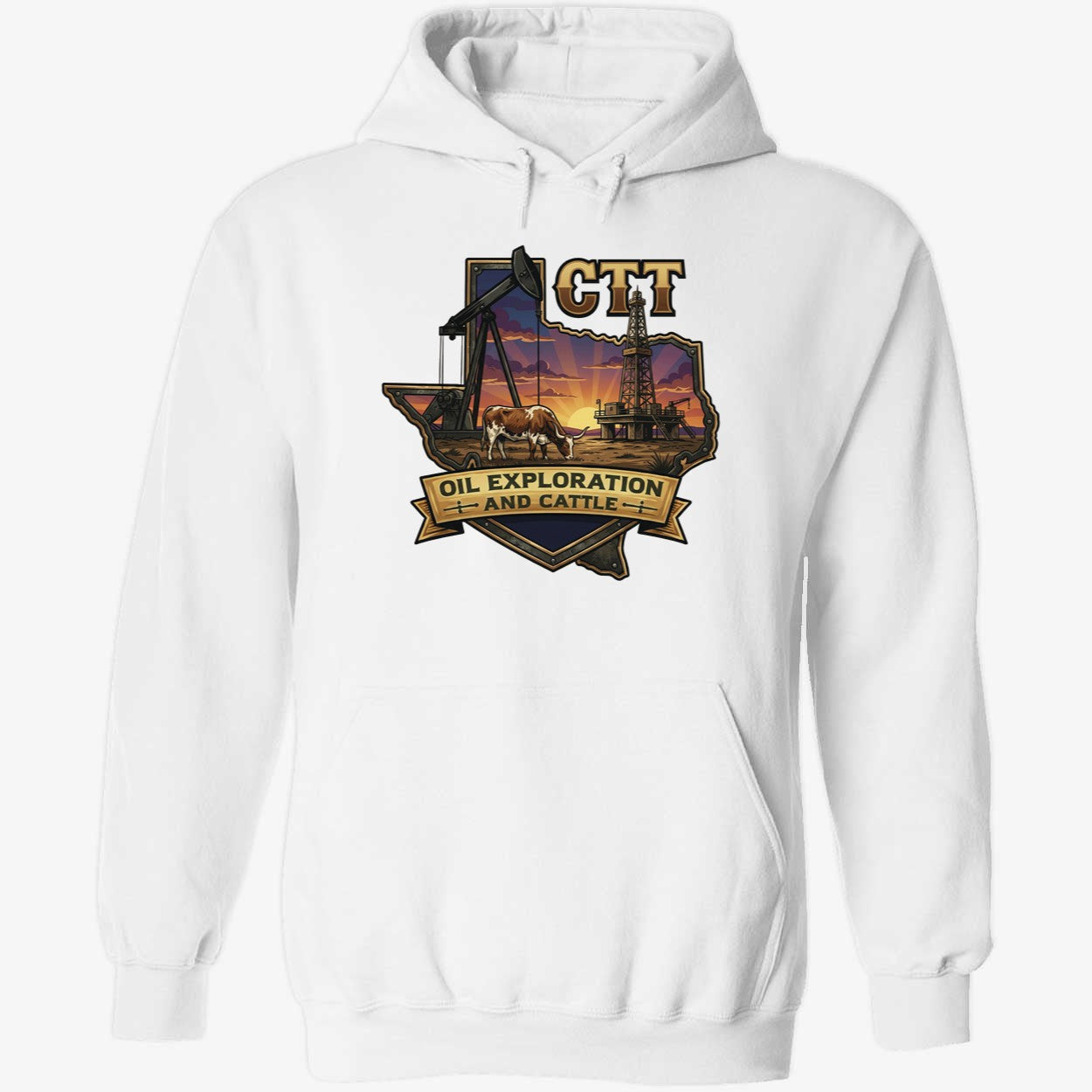 CTT Oil Exploration And Cattle Shirt