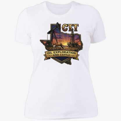 CTT Oil Exploration And Cattle Shirt