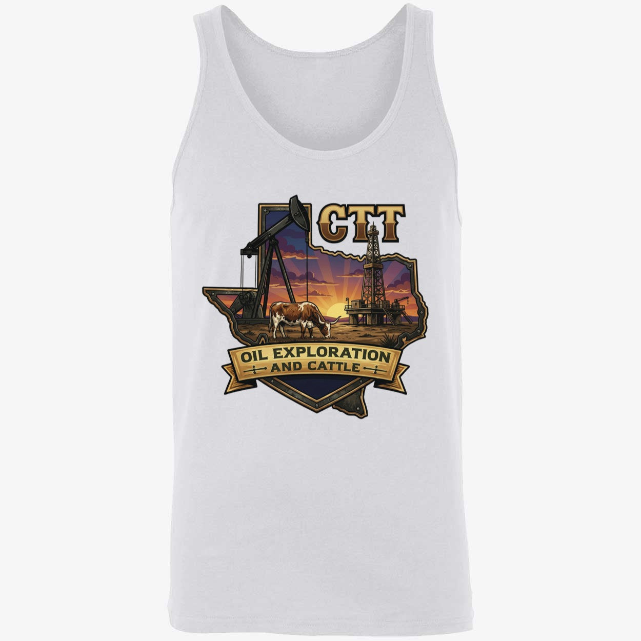 CTT Oil Exploration And Cattle Shirt