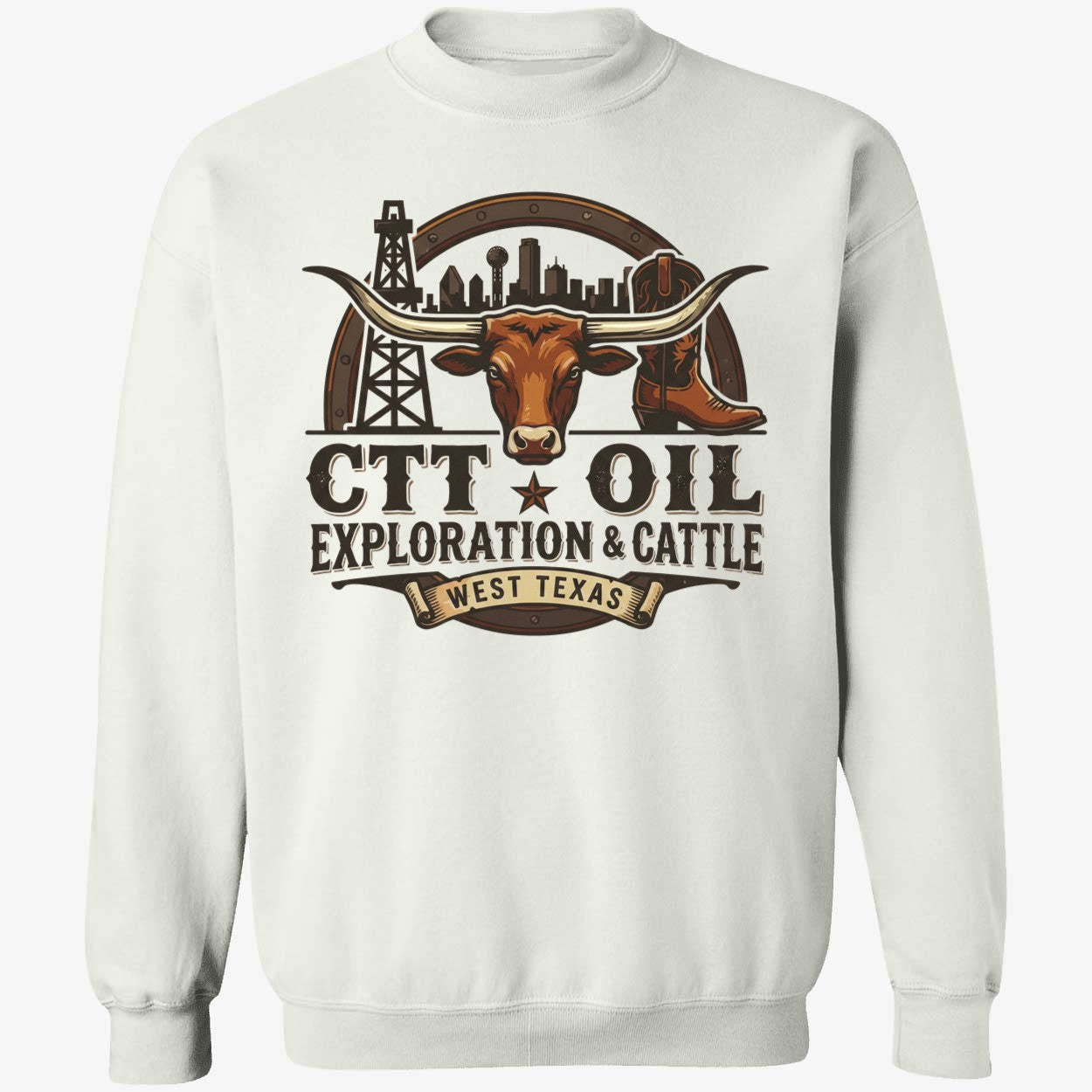 CTT Oil Exploration Cattle Shirt