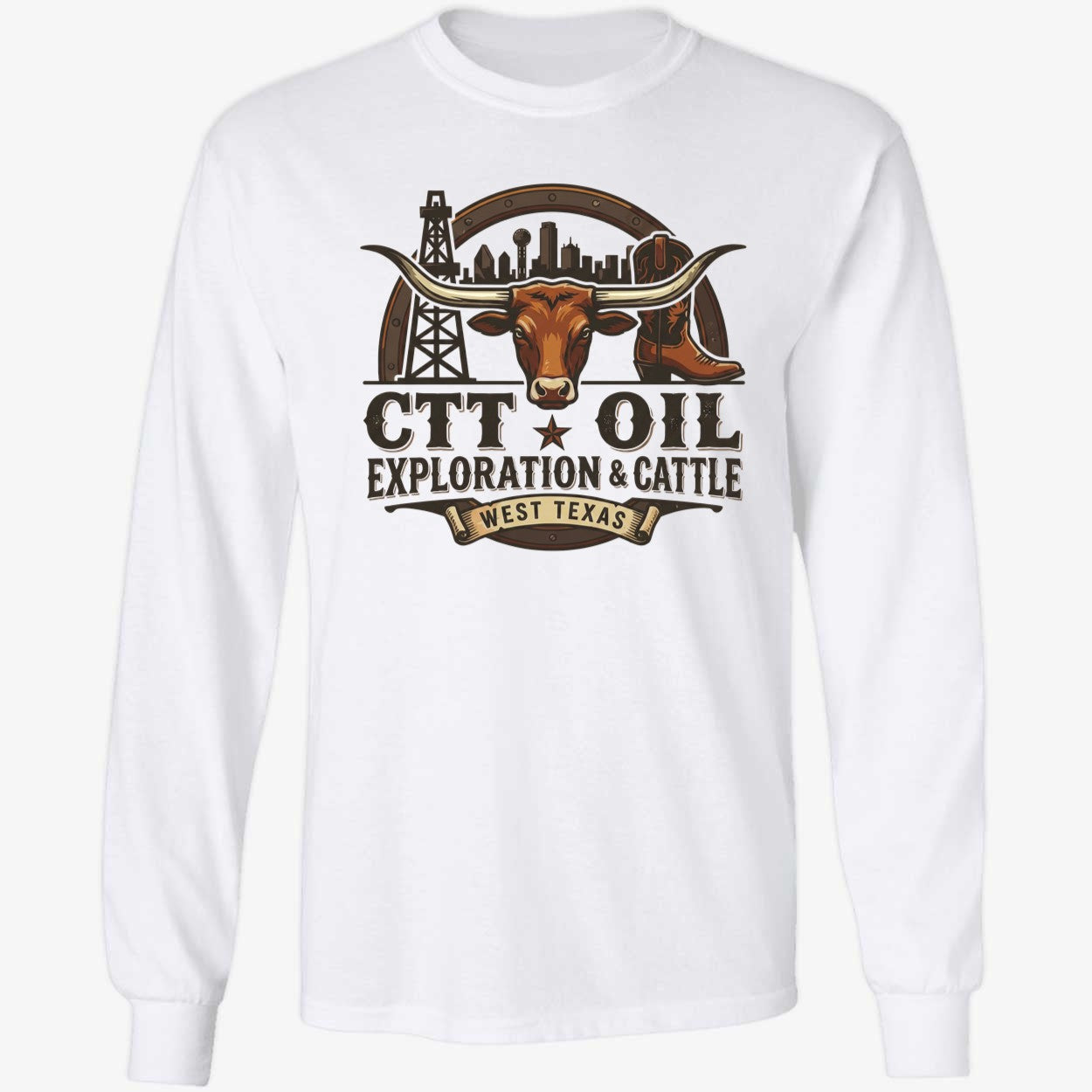 CTT Oil Exploration Cattle Shirt