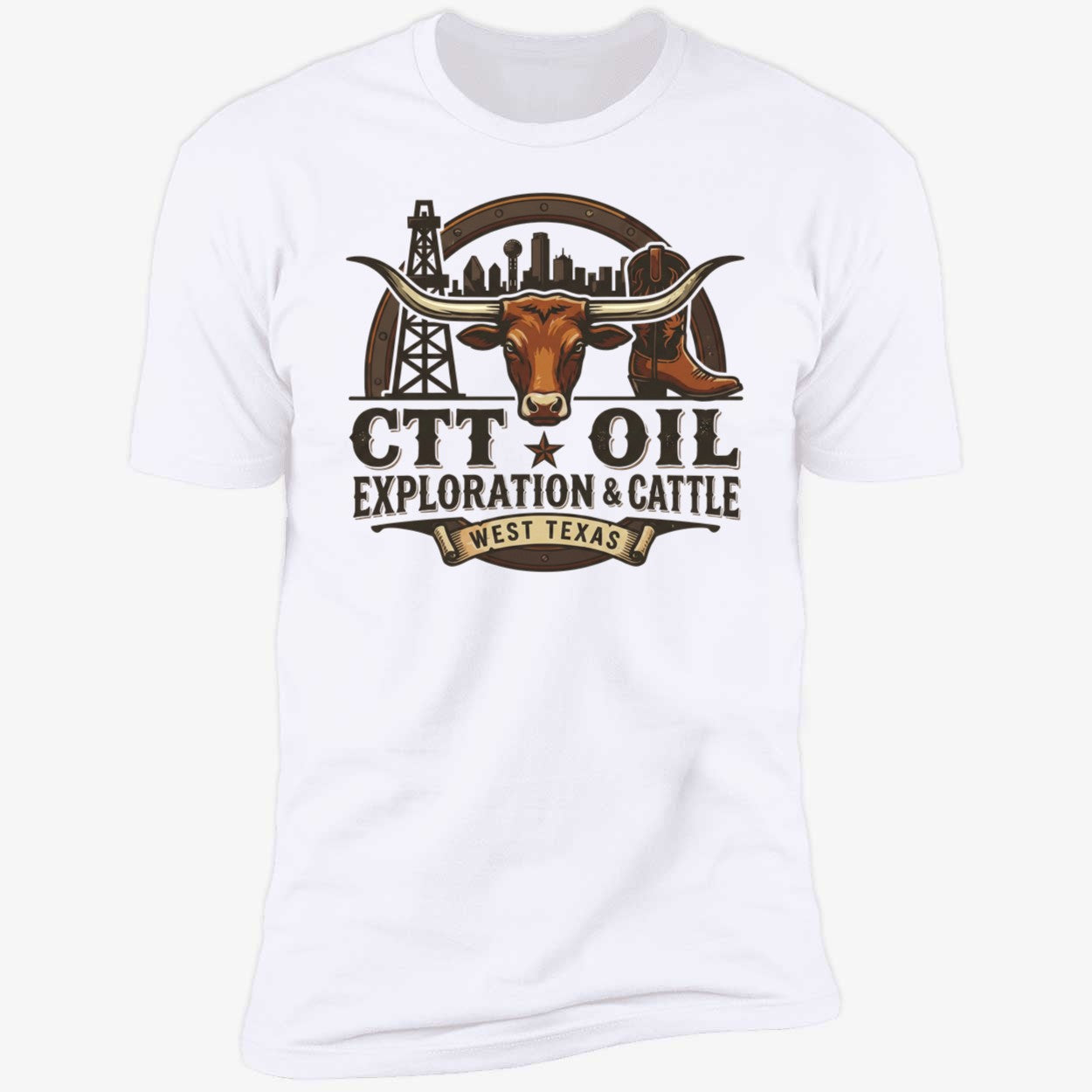 CTT Oil Exploration Cattle Shirt