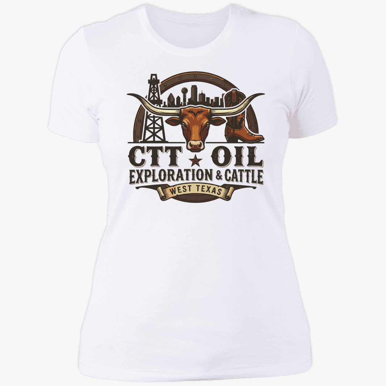 CTT Oil Exploration Cattle Shirt