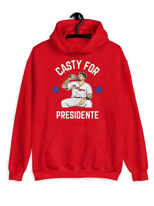 Casty For Presidente Philadelphia Phillies Hoodie