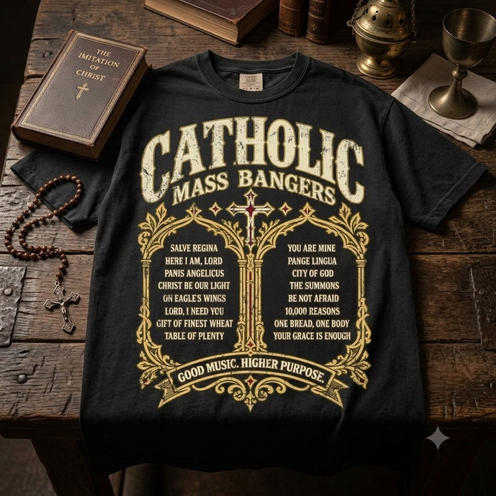 Catholic Mass Bangers T-shirt