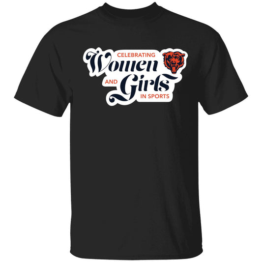 Celebrating Women And Girls In Sports Chicago Bears T-Shirt