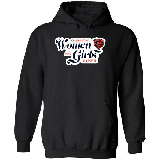 Celebrating Women And Girls In Sports Chicago Bears Hoodie