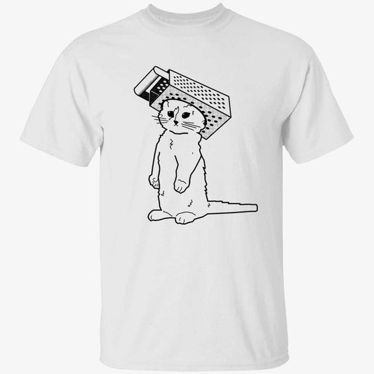 Cheese Grater Cat Shirt