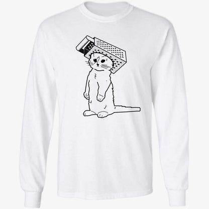 Cheese Grater Cat Shirt